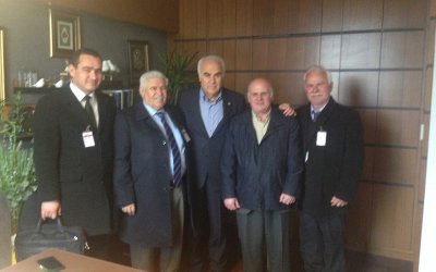 Sarıyar Mahalle Muhtar’ı Ve İş Adamımızla Vekilimize Hayırlı Olsuna Gidildi