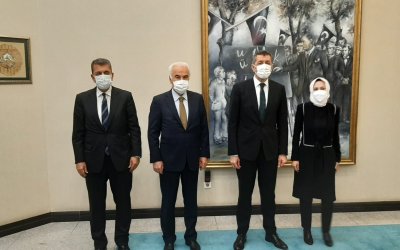 BELEDİYE BAŞKANIMIZ İSMAİL ÖNTAŞ ANKARA'DA