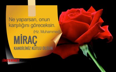 MİRAÇ KANDİLİNİZ KUTLU OLSUN