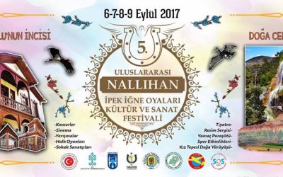 5.Uluslararası Nallıhan İpek İğne Oyaları Kültür ve Sanat Festivali