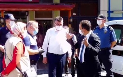 NALLIHAN KAYMAKAMIMIZ ERGÜN BAYSAL’DAN KORONAVİRÜS DENETİMİ