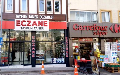 TAYFUN TANER ECZANESİ YENİLENDİ