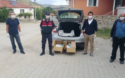 SARDER DERNEĞİMİZ ÜCRETSİZ 2.500 ADET MASKE DAĞITTI