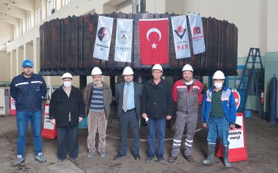 SARIYAR'IMIZ HİDROELEKTRİK SANTRALİ'MİZ YENİLENİYOR