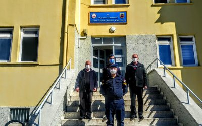 JANDARMA KARAKOL KOMUTANIMIZI ZİYARET ETTİK