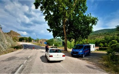 SARIYAR JANDARMAMIZDAN ASAYİŞ  KİMSEYE GÖZ AÇTIRMIYOR