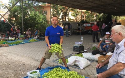 Sarıyar’ımız Pazar yeri ilgi görüyor