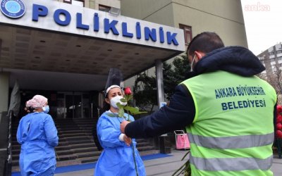 MANSUR YAVAŞ'TAN ÇİÇEKÇİLERE DESTEK