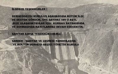 Sarıyar Ve Çevresi Yardımlaşma Ve Kültür Derneği -Sarder