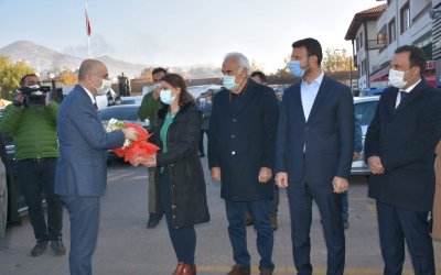 ULAŞTIRMA VE ALTYAPI BAKANIMIZ SAYIN ADİL KARAİSMAİLOĞLU NALLIHAN BELEDİYE'MİZDE