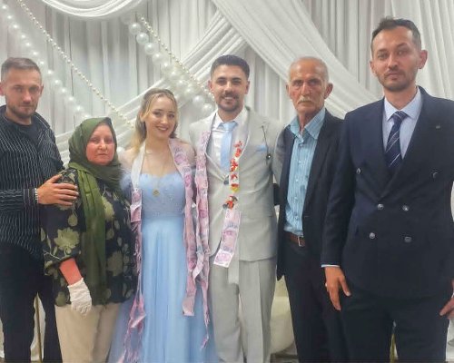 AYCAN GÜMÜŞ'ÜMÜZE MUTLULUKLAR DİLERİZ