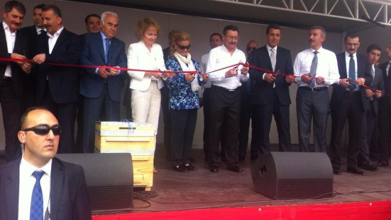 Ankara Büyükşehir Belediye Başkanı Melih Gökçek İlçemiz Nallıhan’da