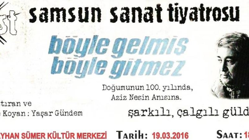 İlçemiz Nallıhan’da Tiyatro Gösterisi