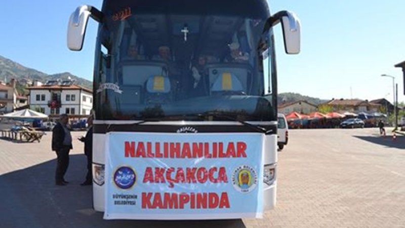 Nallıhan’lı Vatandaşların Tatil Keyfi