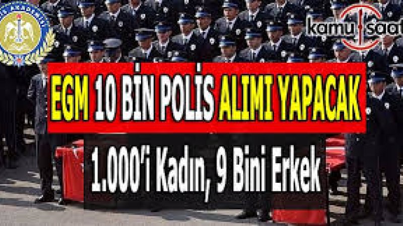 20.Dönem POMEM 10 Bin Polis Alımı