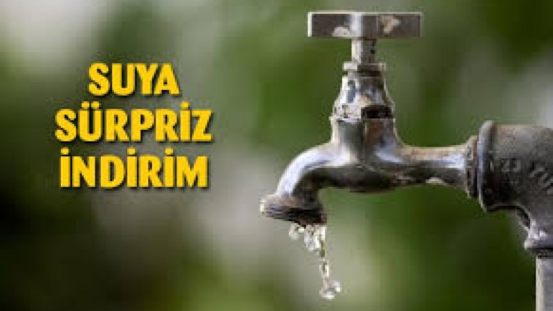 Başkent Ankara'da Suya İndirim