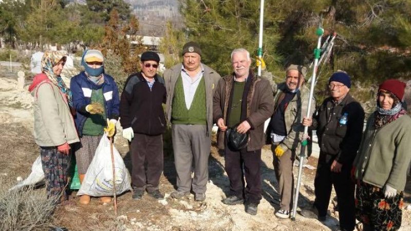 SARIYAR MEZARLIĞIMIZDA ÇEVRE TEMİZLİĞİ