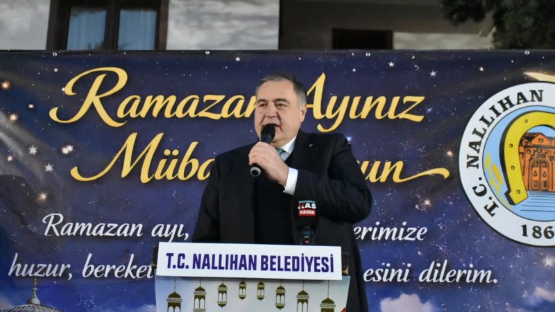 NALLIHAN BELEDİYEMİZDEN İFTAR YEMEĞİ