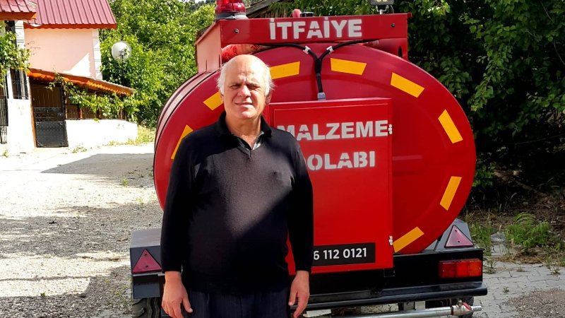 SARIYAR'IMIZA ANKARA BÜYÜKŞEHİR BELEDİYESİNDEN  SU TANKERİ