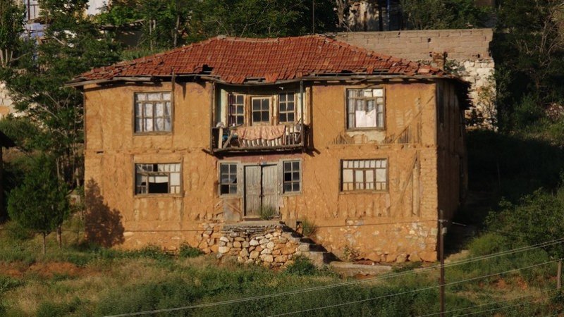 Sarıyar Kasabası - Kaderine Terkedilen Doğanın Tabiat Parkı Ve Yıkılan Kültür Sarıyar Evleri - Nallıhan - Ankara