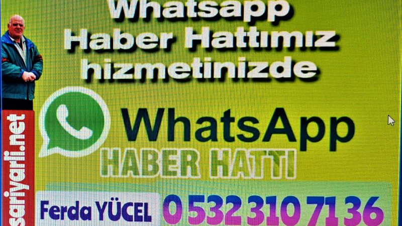 WhatsApp Haber Hattımız Hizmetinizde