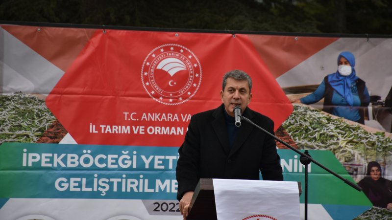 İpek Böceği Yetiştiriciliğinin Geliştirilmesi Projesi Malzeme Dağıtımı