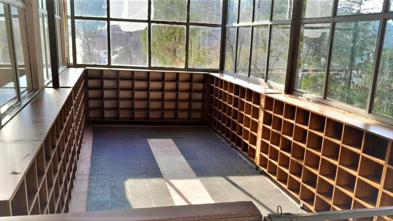 Sarıyar'ımız Cami Eski Ayakkabılığı Yenilendi