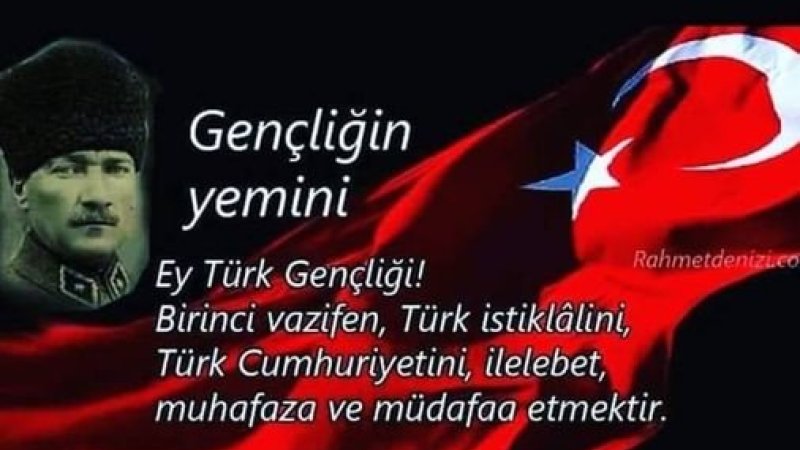 19 Mayıs Atatürk'ü Anma, Gençlik ve Spor Bayramımız Kutlu Olsun
