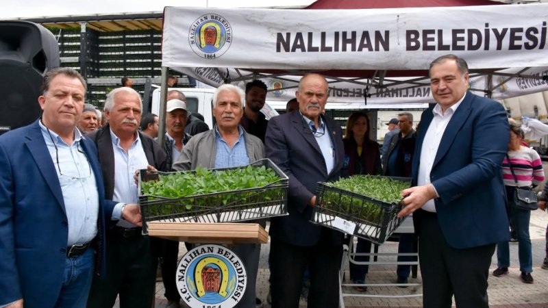 NALLIHAN BELEDİYE'MİZDEN ÜRETİCİLERİMİZE - ÇİFTÇİLERİMİZE DESTEK
