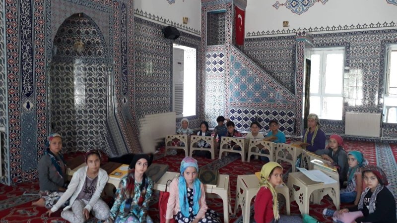 SARIYAR'IMIZDA YAZ KUR'AN KURSLARI BAŞLADI