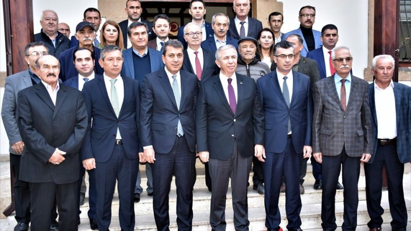 Ankara Büyükşehir Belediye Başkanı Mansur Yavaş İlçemiz Nallıhan Belediye Başkanlığında