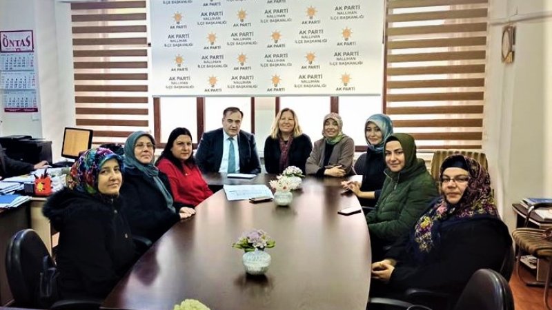 NALLIHAN AK PARTİ'DE KADIN KOLLARI BAŞKANI BELLİ OLDU