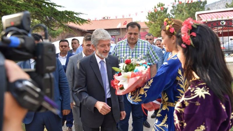 ANKARA BÜYÜKŞEHİR BELEDİYE BAŞKANI NALLIHAN'DA