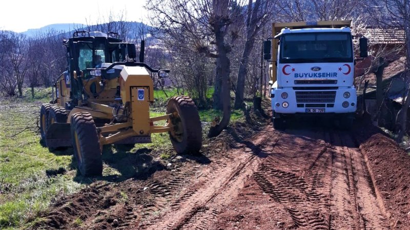 ANKARA BÜYÜKŞEHİR BELEDİYESİ EKİPLERİ SARIYAR'IMIZDA
