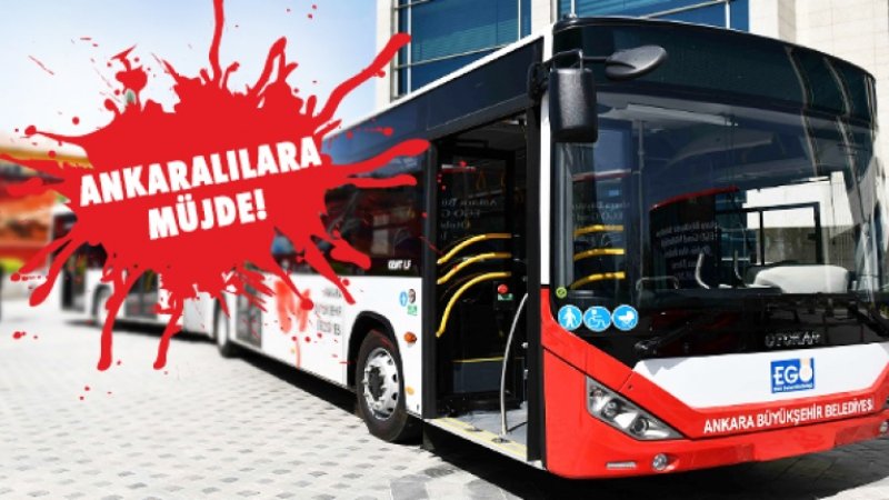 Başkent Ankara 8 Yıl Sonra Yeni Otobüslerine Kavuştu