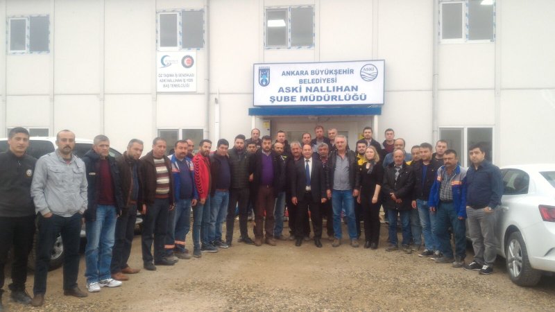 NALLIHAN ASKİ ŞUBE MÜDÜRÜMÜZÜ GERİ İSTİYORUZ