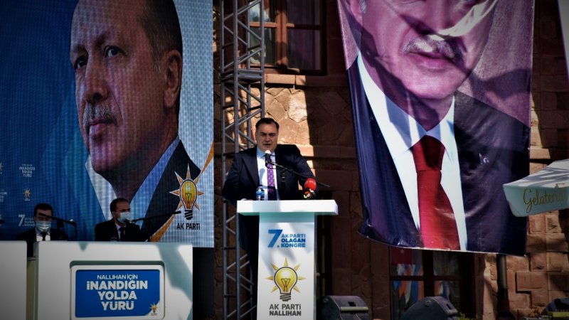 NALLIHAN AK PARTİ İLÇE BAŞKANLIĞINA ERTUNÇ GÜNGÖR GETİRİLDİ