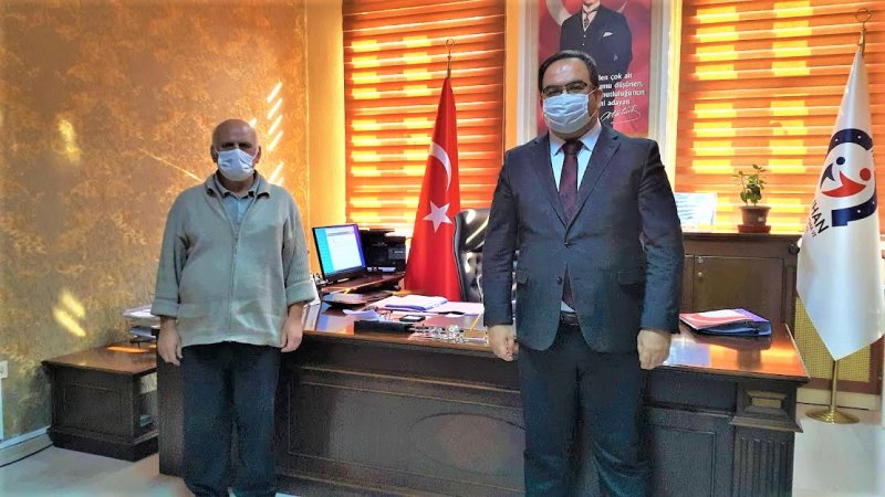 İBRAHİM ELAGÖZ'Ü MAKAMINDA ZİYARET ETTİK