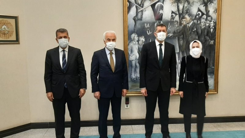 BELEDİYE BAŞKANIMIZ İSMAİL ÖNTAŞ ANKARA'DA