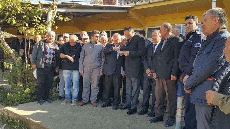 İlçe Kaymakamımız Sarıyar'ımızı Ziyaret Etti