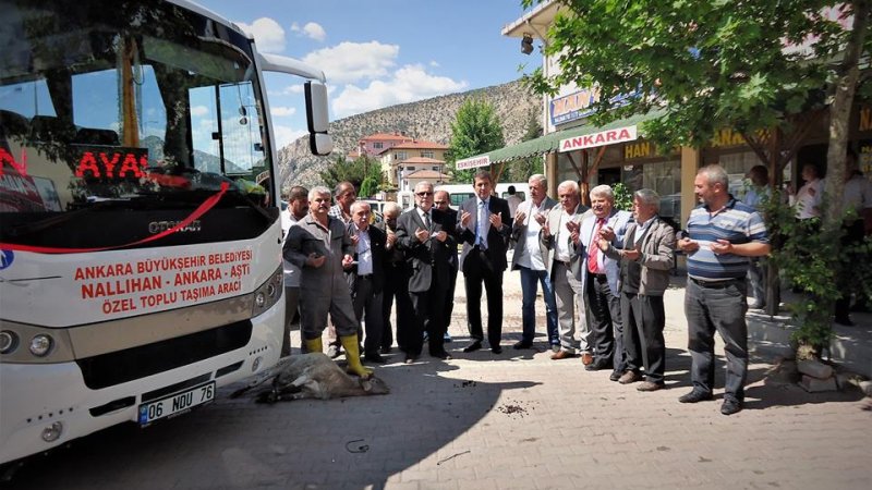 Nallıhan Otobüs Firmaları Birleşti