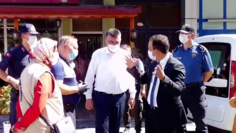 NALLIHAN KAYMAKAMIMIZ ERGÜN BAYSAL’DAN KORONAVİRÜS DENETİMİ