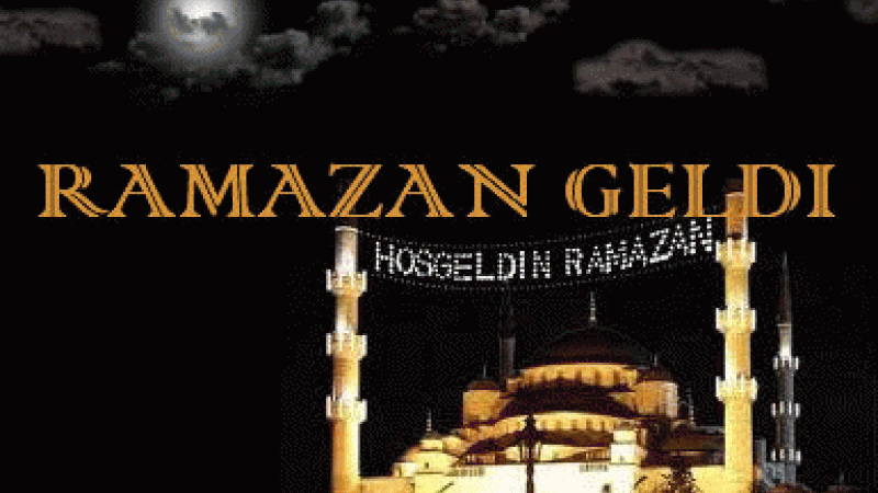 RAMAZAN AYINIZ HAYIRLI OLSUN