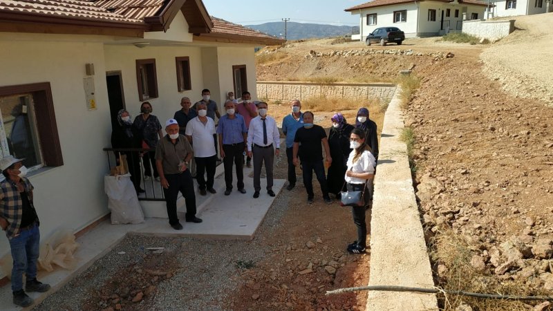 SARIYAR'DA VATANDAŞLARIMIZ EVLERİNE KAVUŞTU