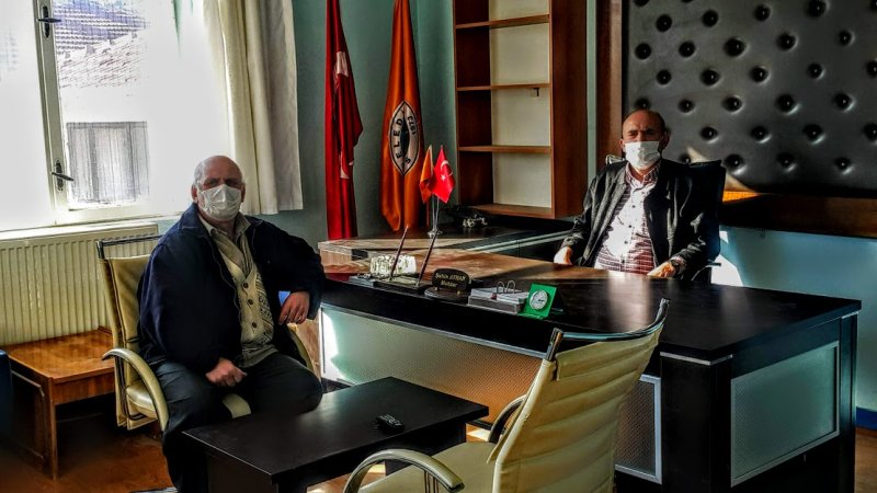 SARIYAR MAHALLE MUHTARIMIZ ŞAHİN AYHAN'I ZİYARET ETTİK