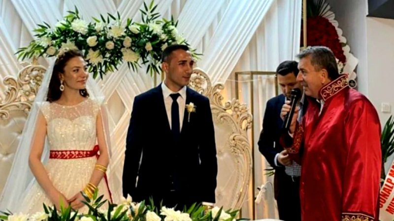 İlçemiz Nallıhan Jandarma Komutanımız Evlendi