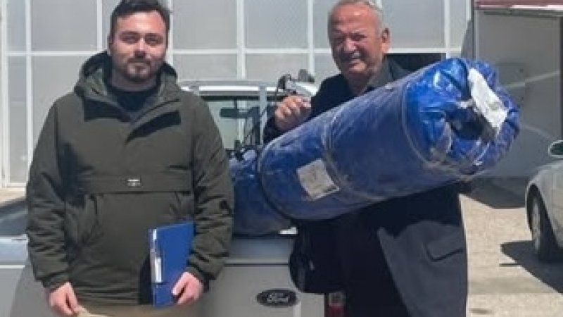 NALLIHAN BELEDİYE'MİZDEN SERA  NAYLON DESTEĞİ