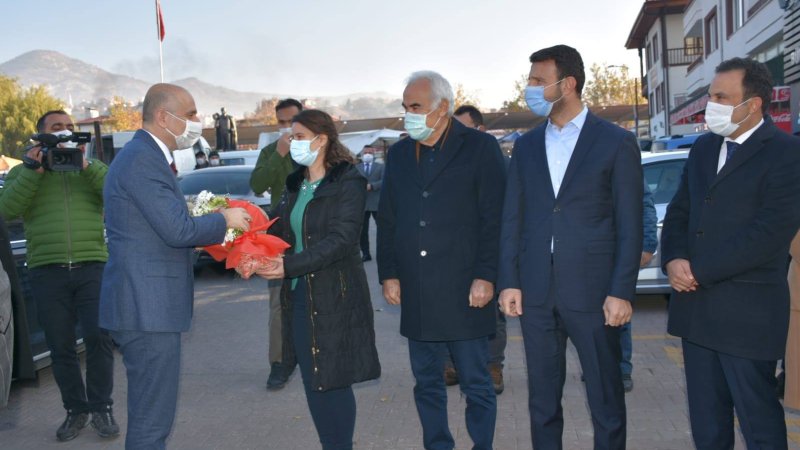 ULAŞTIRMA VE ALTYAPI BAKANIMIZ SAYIN ADİL KARAİSMAİLOĞLU NALLIHAN BELEDİYE'MİZDE